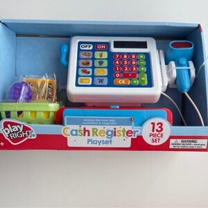 Cash Register Playset - Blue, Red, Yellow
